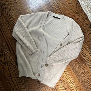 Jenni Kayne Cashmere Cocoon Cardigan - Oatmeal. New with tags, never worn.